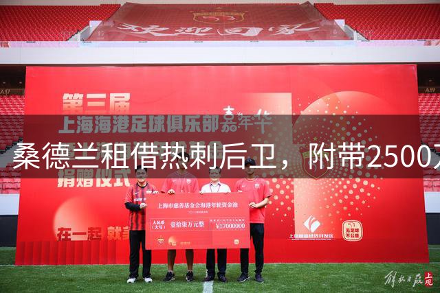 桑德兰租借热刺后卫，附带2500万镑强制买断条款