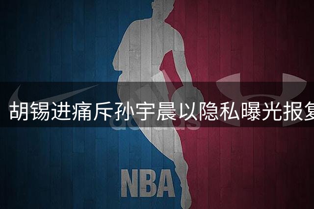 胡锡进痛斥孙宇晨以隐私曝光报复：低劣手段突破道德底线